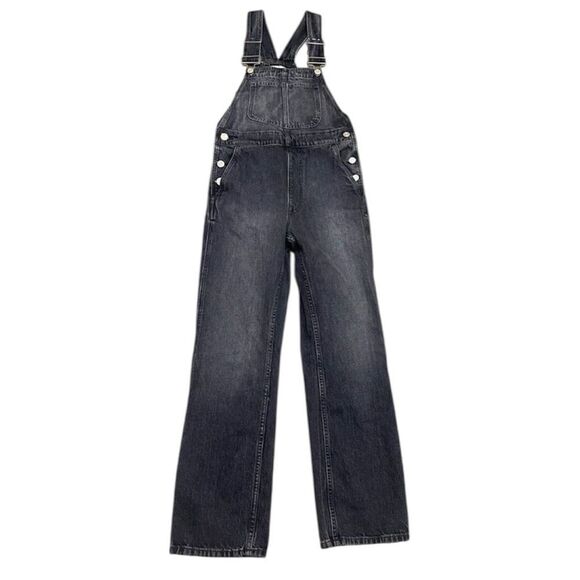 Frame NWT Classic Overalls in Blackwater Size XS - Picture 6 of 10